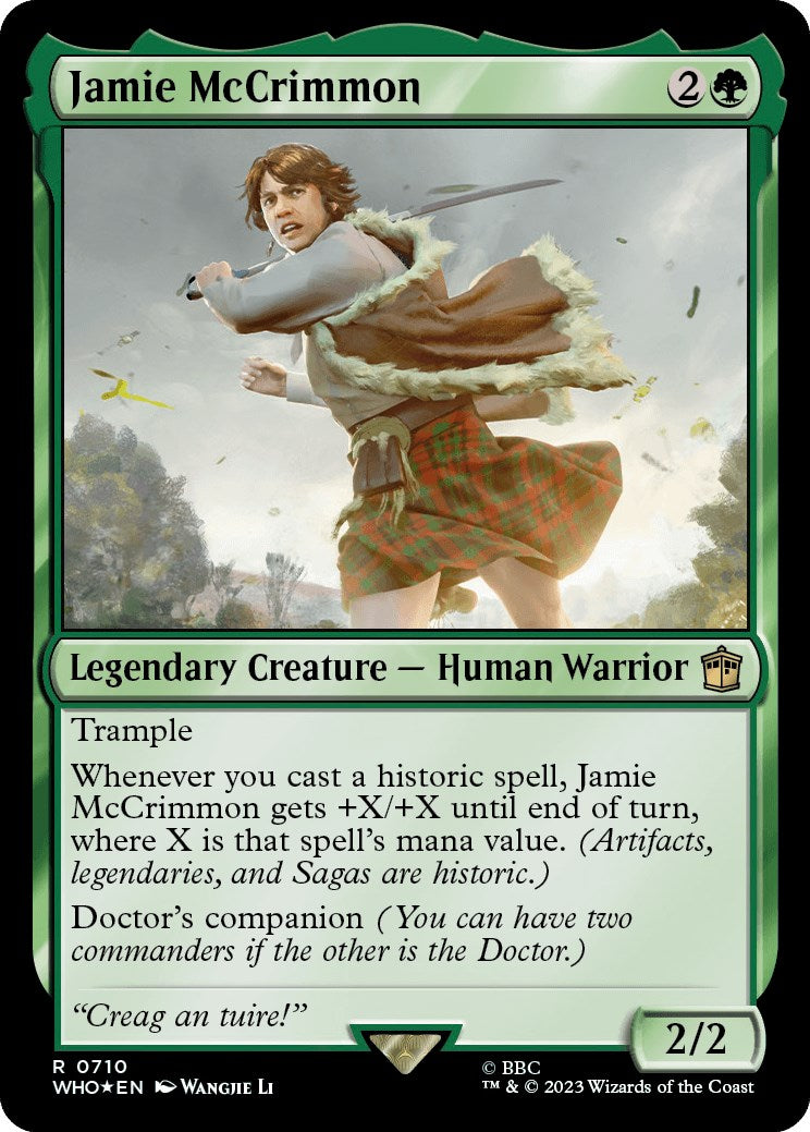 Jamie McCrimmon (Surge Foil) [Doctor Who] | Jomio and Rueliete's Cards and Comics