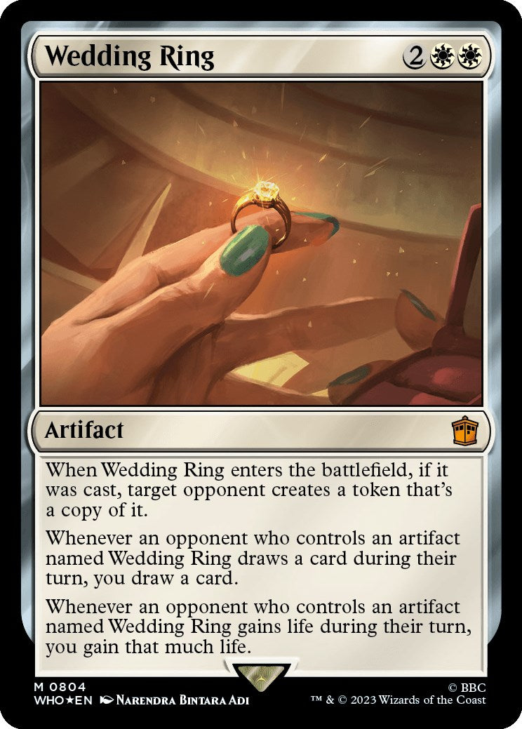 Wedding Ring (Surge Foil) [Doctor Who] | Jomio and Rueliete's Cards and Comics