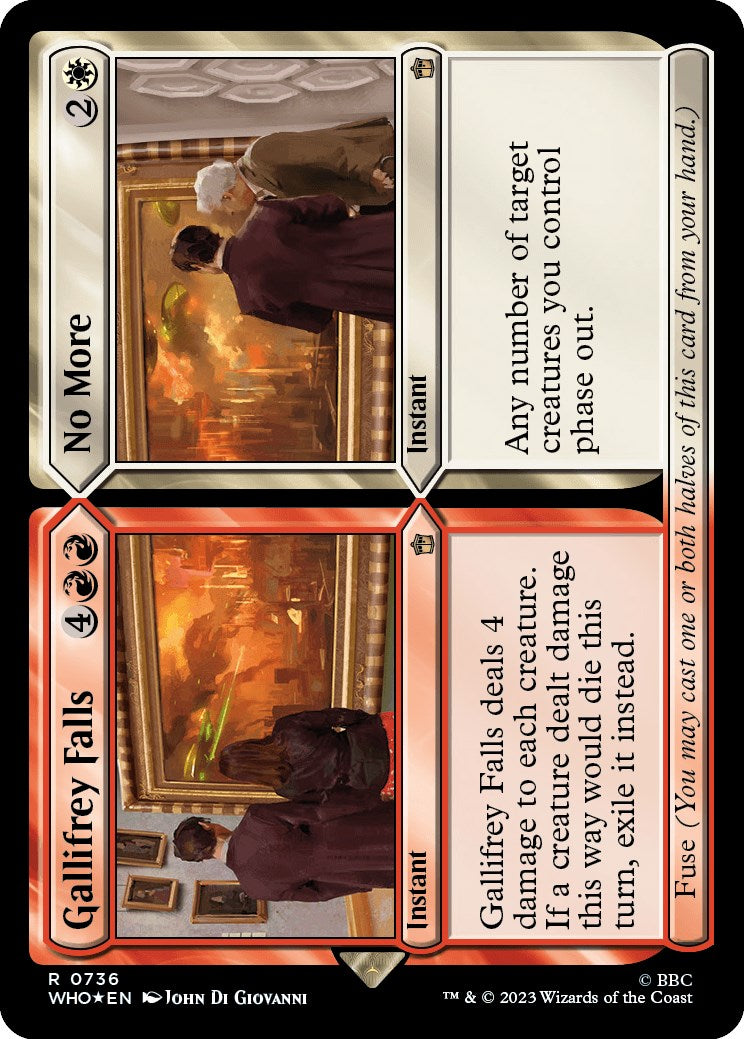 Gallifrey Falls // No More (Surge Foil) [Doctor Who] | Jomio and Rueliete's Cards and Comics