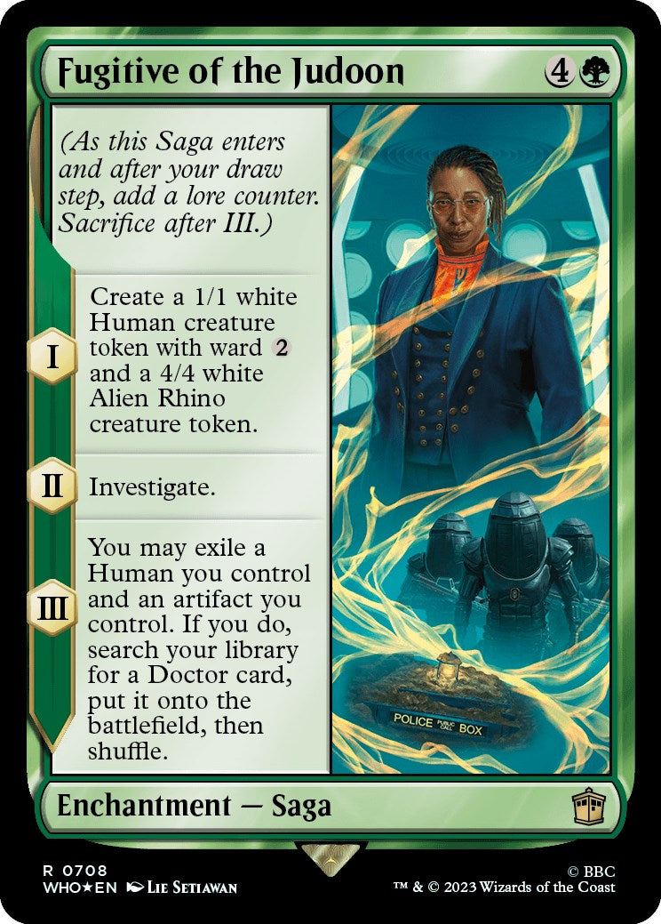 Fugitive of the Judoon (Surge Foil) [Doctor Who] | Jomio and Rueliete's Cards and Comics