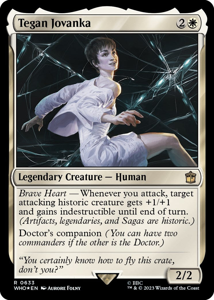 Tegan Jovanka (Surge Foil) [Doctor Who] | Jomio and Rueliete's Cards and Comics
