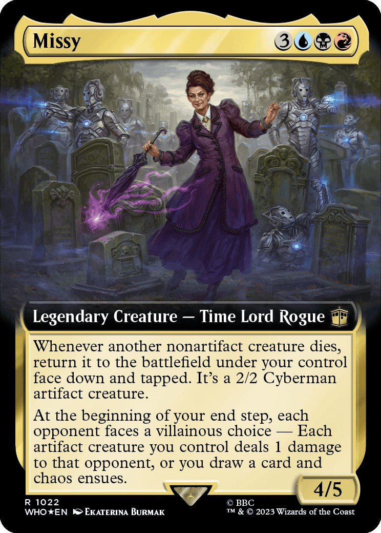 Missy (Extended Art) (Surge Foil) [Doctor Who] | Jomio and Rueliete's Cards and Comics