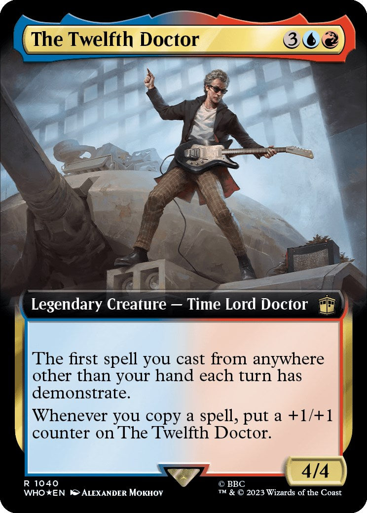 The Twelfth Doctor (Extended Art) (Surge Foil) [Doctor Who] | Jomio and Rueliete's Cards and Comics