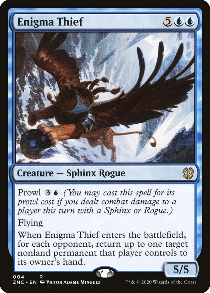 Enigma Thief [Zendikar Rising Commander] | Jomio and Rueliete's Cards and Comics