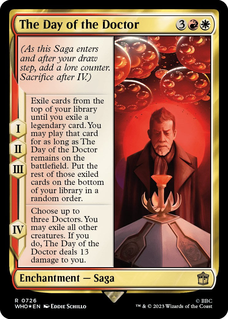 The Day of the Doctor (Surge Foil) [Doctor Who] | Jomio and Rueliete's Cards and Comics