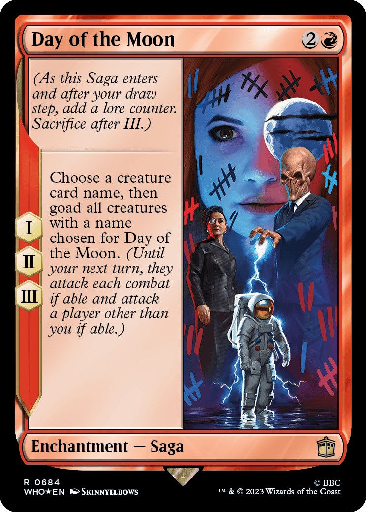 Day of the Moon (Surge Foil) [Doctor Who] | Jomio and Rueliete's Cards and Comics