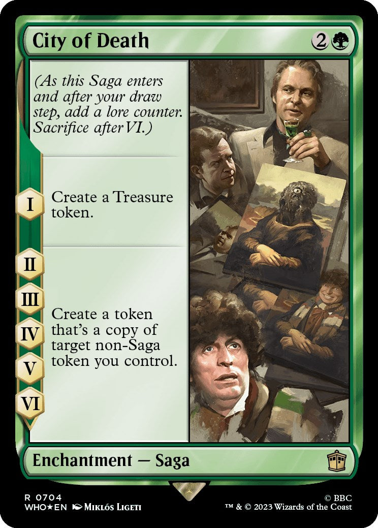 City of Death (Surge Foil) [Doctor Who] | Jomio and Rueliete's Cards and Comics