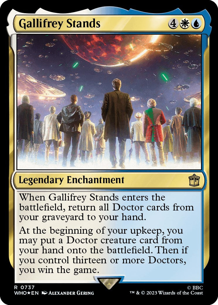 Gallifrey Stands (Surge Foil) [Doctor Who] | Jomio and Rueliete's Cards and Comics