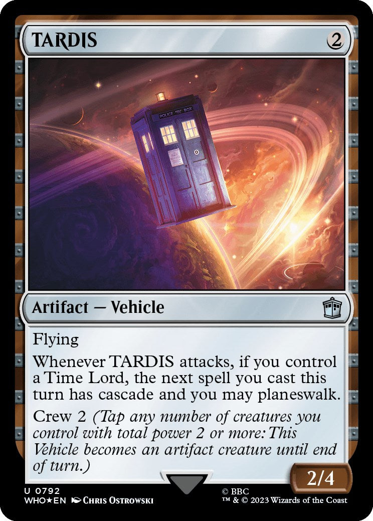 TARDIS (Surge Foil) [Doctor Who] | Jomio and Rueliete's Cards and Comics
