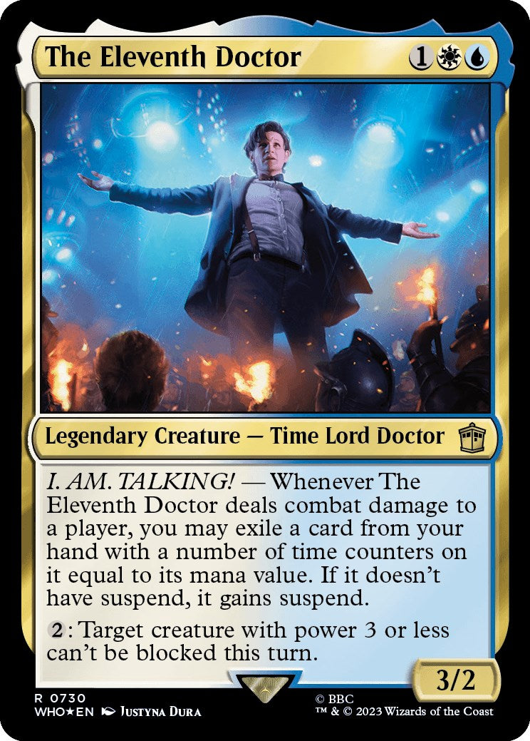 The Eleventh Doctor (Surge Foil) [Doctor Who] | Jomio and Rueliete's Cards and Comics