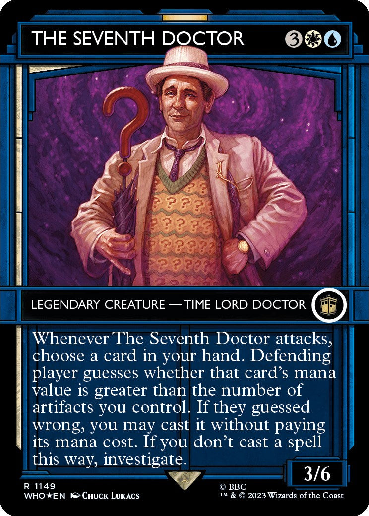 The Seventh Doctor (Showcase) (Surge Foil) [Doctor Who] | Jomio and Rueliete's Cards and Comics