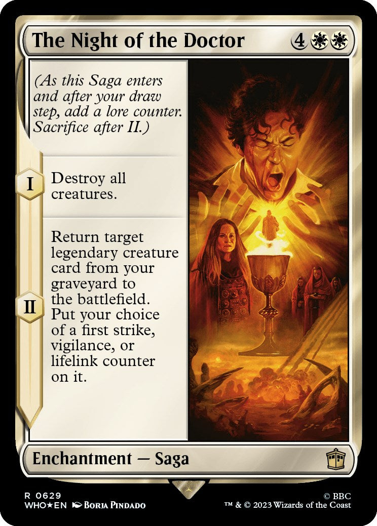The Night of the Doctor (Surge Foil) [Doctor Who] | Jomio and Rueliete's Cards and Comics