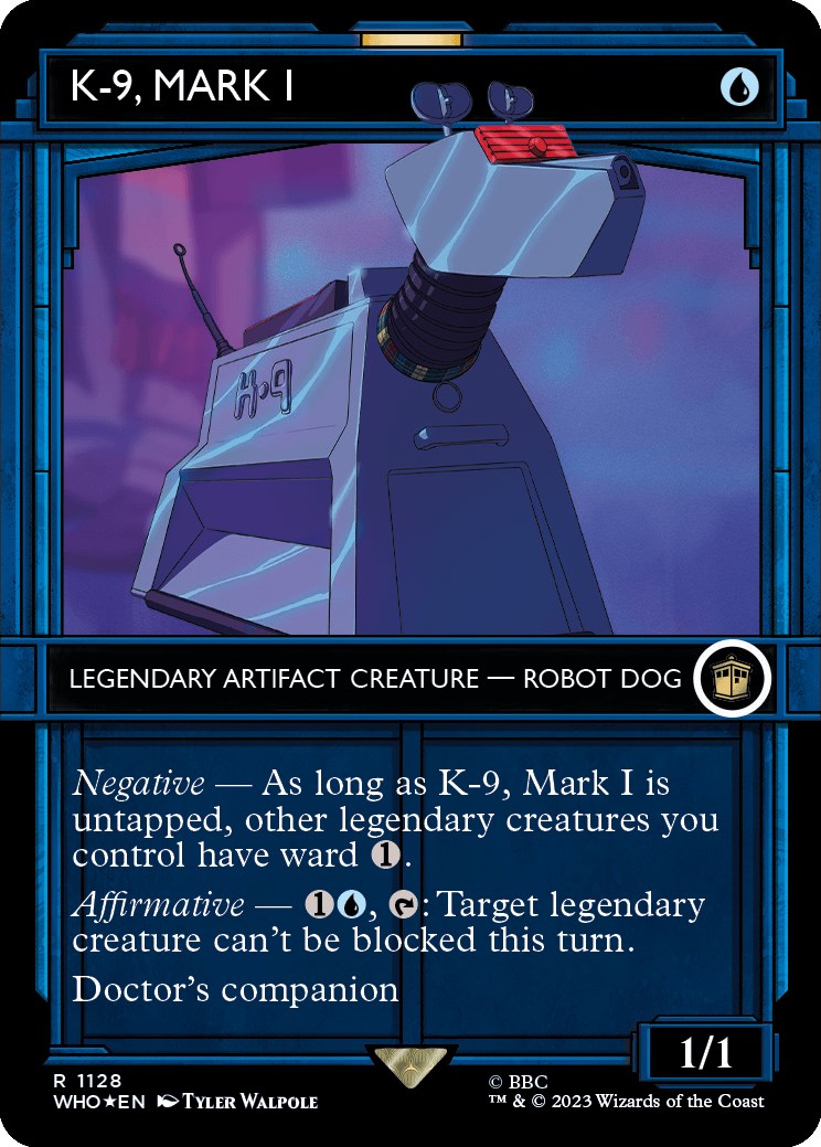 K-9, Mark I (Showcase) (Surge Foil) [Doctor Who] | Jomio and Rueliete's Cards and Comics