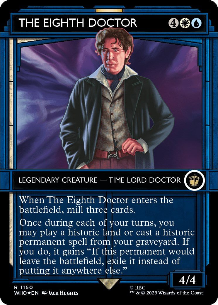 The Eighth Doctor (Showcase) (Surge Foil) [Doctor Who] | Jomio and Rueliete's Cards and Comics