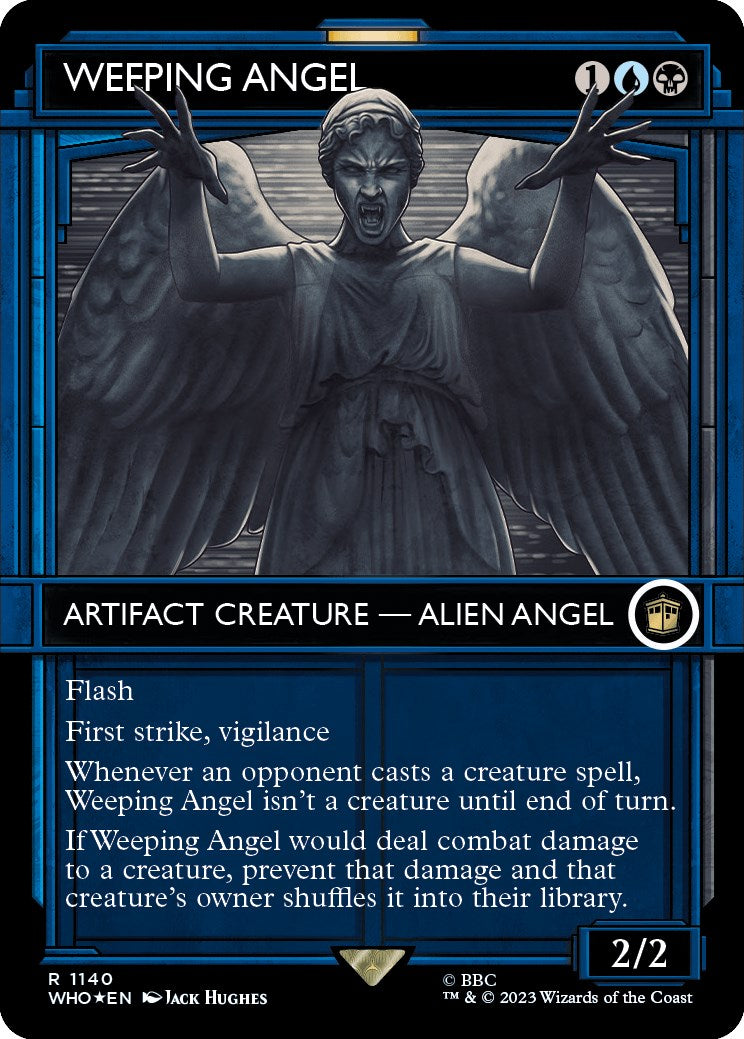 Weeping Angel (Showcase) (Surge Foil) [Doctor Who] | Jomio and Rueliete's Cards and Comics
