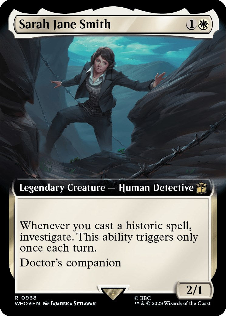 Sarah Jane Smith (Extended Art) (Surge Foil) [Doctor Who] | Jomio and Rueliete's Cards and Comics