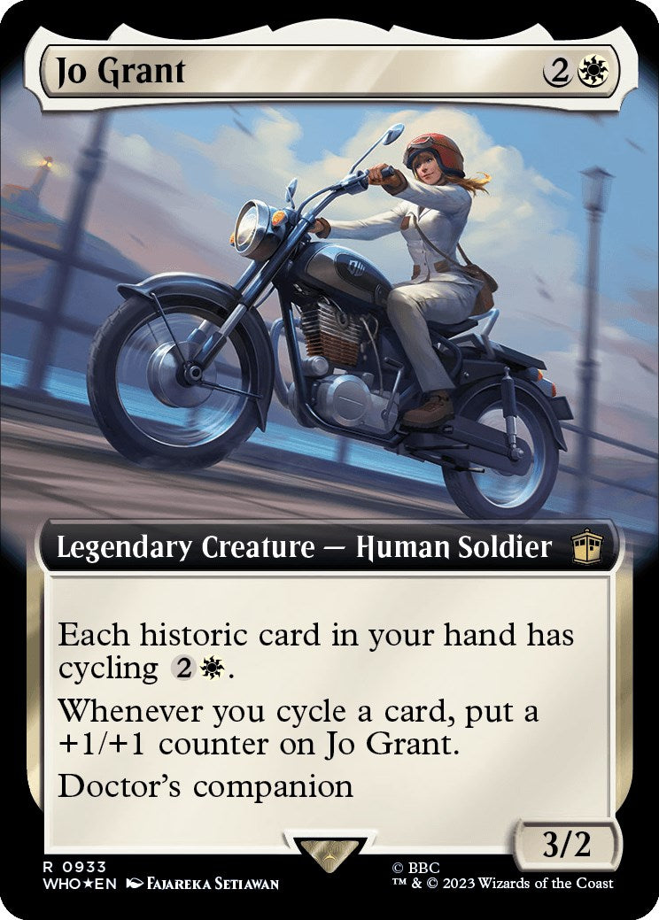 Jo Grant (Extended Art) (Surge Foil) [Doctor Who] | Jomio and Rueliete's Cards and Comics