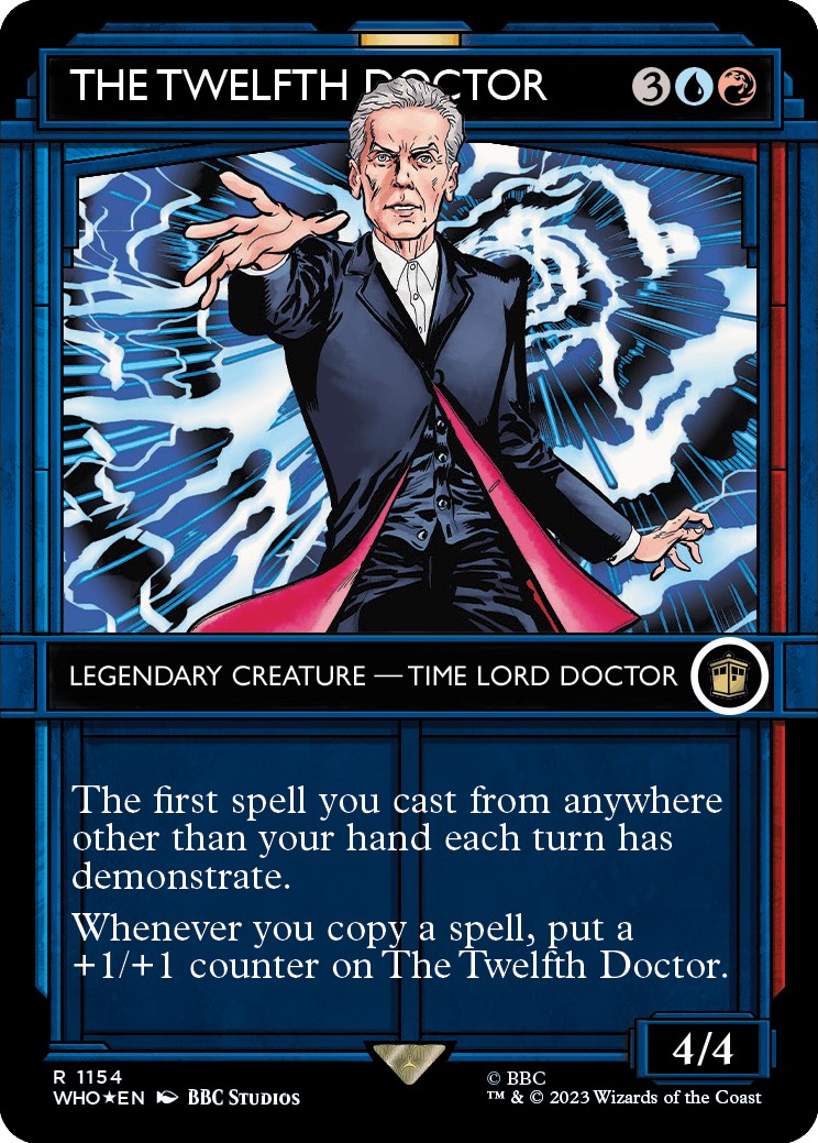 The Twelfth Doctor (Showcase) (Surge Foil) [Doctor Who] | Jomio and Rueliete's Cards and Comics