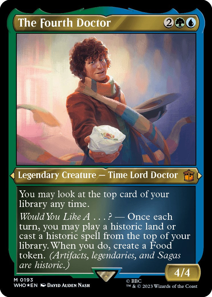 The Fourth Doctor (Display Commander) [Doctor Who] | Jomio and Rueliete's Cards and Comics