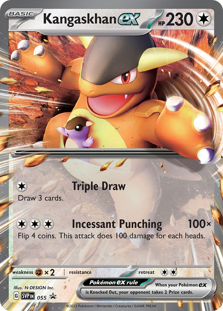 Kangaskhan ex (055) [Scarlet & Violet: Black Star Promos] | Jomio and Rueliete's Cards and Comics