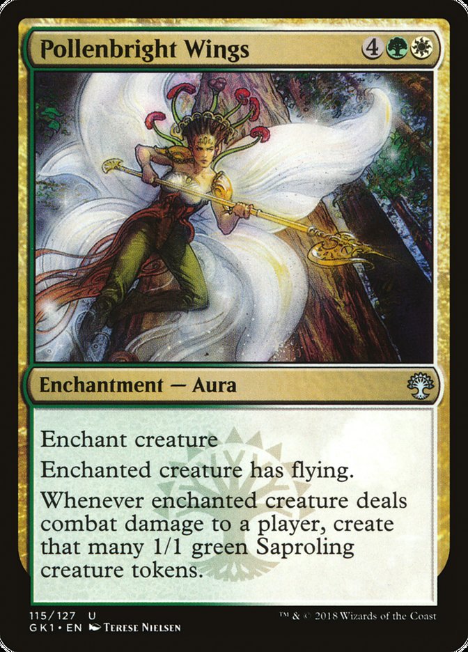 Pollenbright Wings [Guilds of Ravnica Guild Kit] | Jomio and Rueliete's Cards and Comics