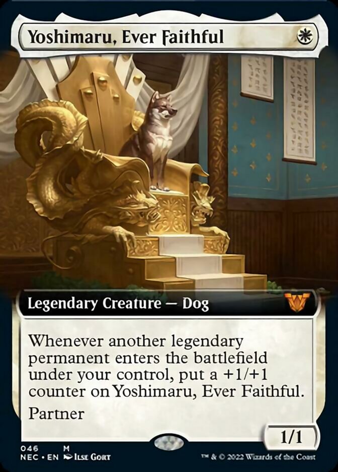 Yoshimaru, Ever Faithful (Extended Art) [Kamigawa: Neon Dynasty Commander] | Jomio and Rueliete's Cards and Comics