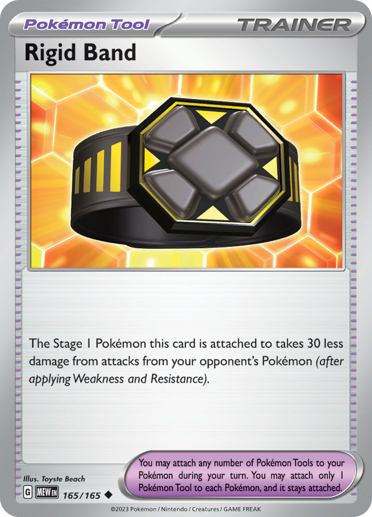 Rigid Band (165/165) [Scarlet & Violet 151] | Jomio and Rueliete's Cards and Comics
