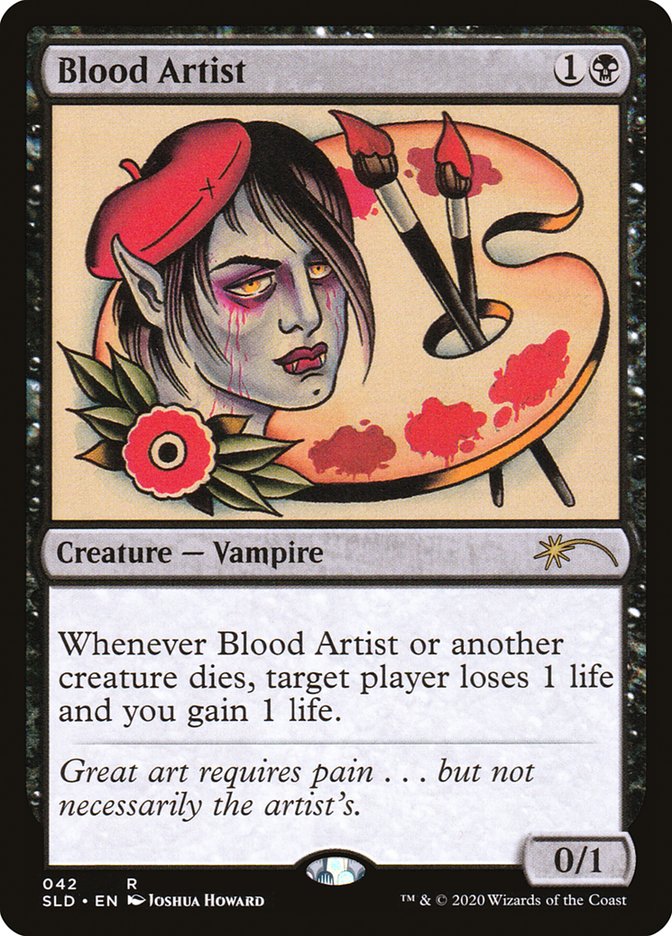 Blood Artist [Secret Lair Drop Series] | Jomio and Rueliete's Cards and Comics