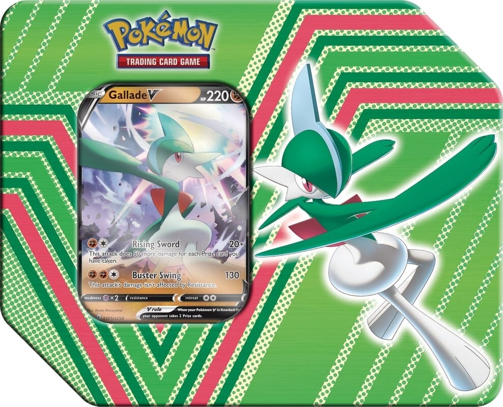 Hidden Potential Tin (Gallade V) | Jomio and Rueliete's Cards and Comics