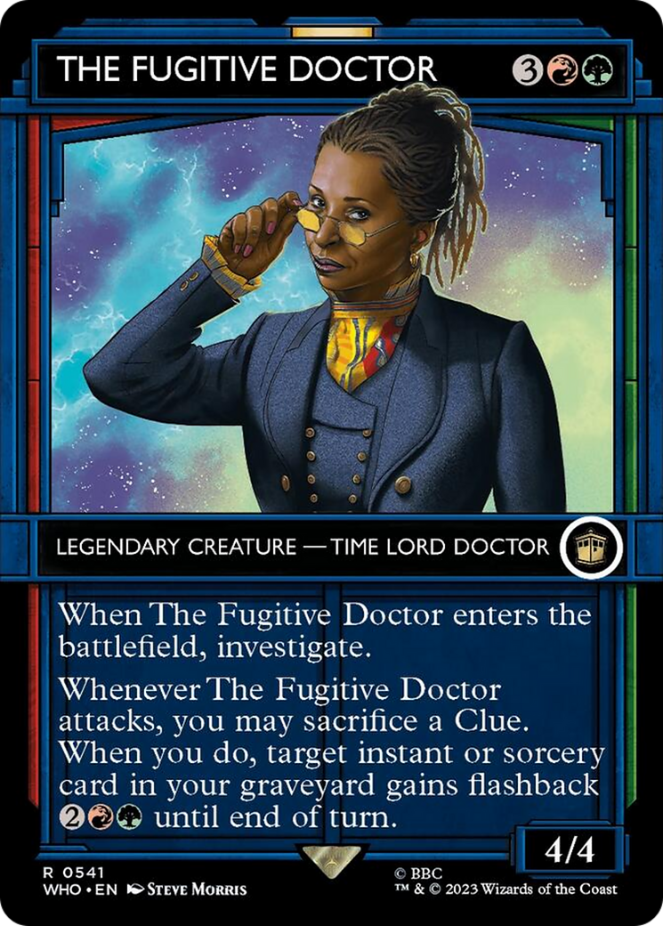 The Fugitive Doctor (Showcase) [Doctor Who] | Jomio and Rueliete's Cards and Comics