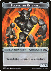 Plant // Treasure Double-Sided Token [Double Masters Tokens] | Jomio and Rueliete's Cards and Comics