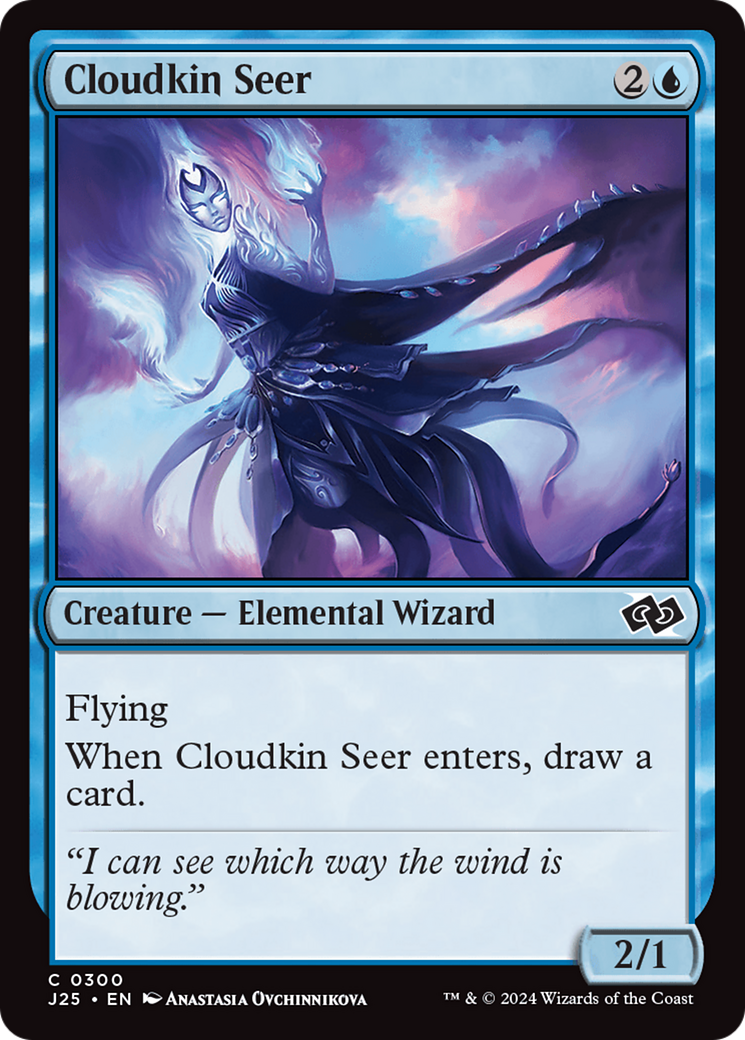 Cloudkin Seer [Foundations Jumpstart] | Jomio and Rueliete's Cards and Comics