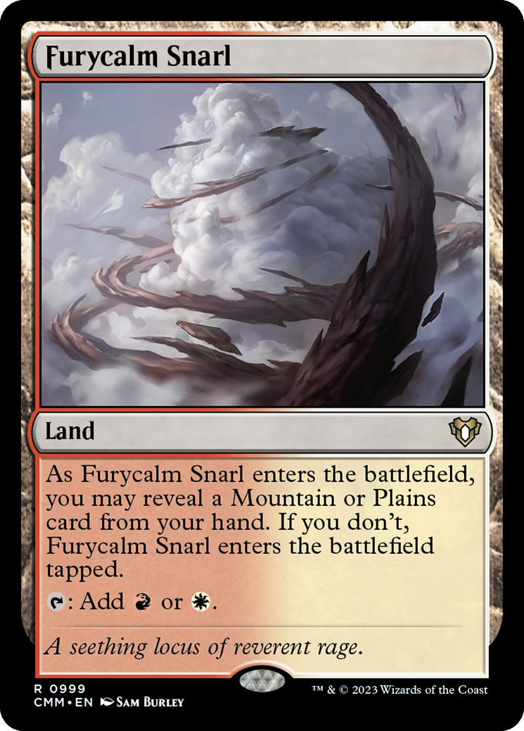 Furycalm Snarl [Commander Masters] | Jomio and Rueliete's Cards and Comics