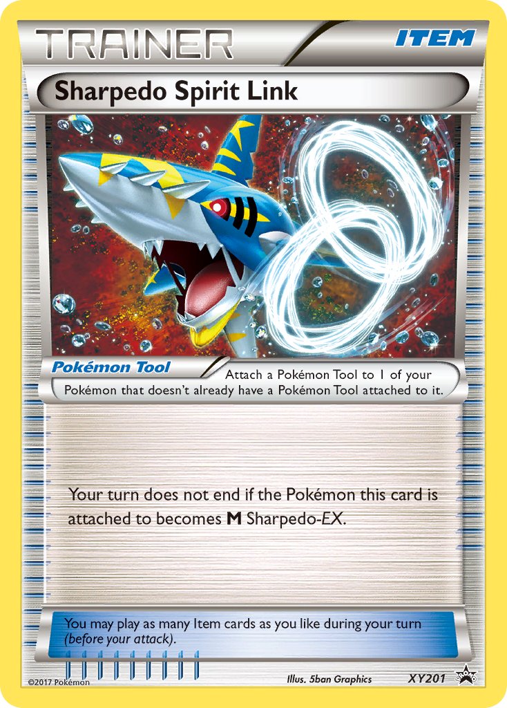 Sharpedo Spirit Link (XY201) [XY: Black Star Promos] | Jomio and Rueliete's Cards and Comics