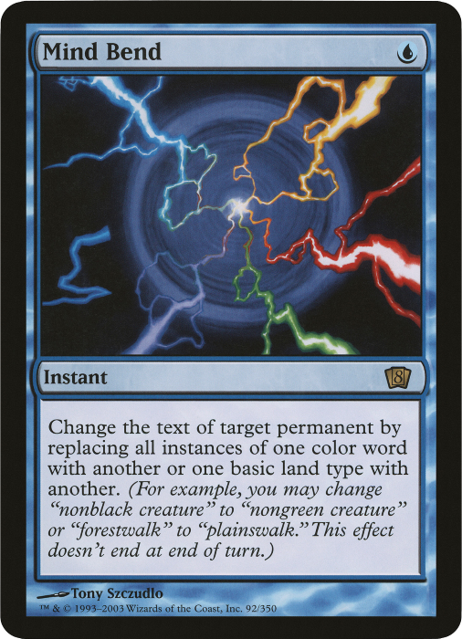 Mind Bend (Oversized) [Eighth Edition Box Topper] | Jomio and Rueliete's Cards and Comics