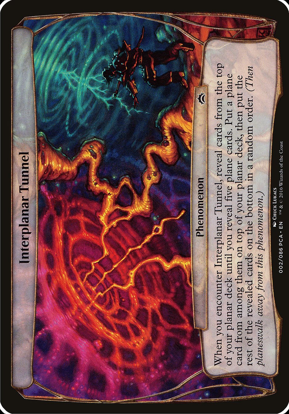 Interplanar Tunnel (Planes) [Planechase Anthology Planes] | Jomio and Rueliete's Cards and Comics