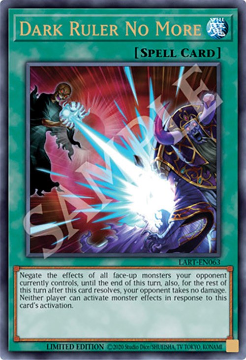 Dark Ruler No More [LART-EN063] Ultra Rare | Jomio and Rueliete's Cards and Comics
