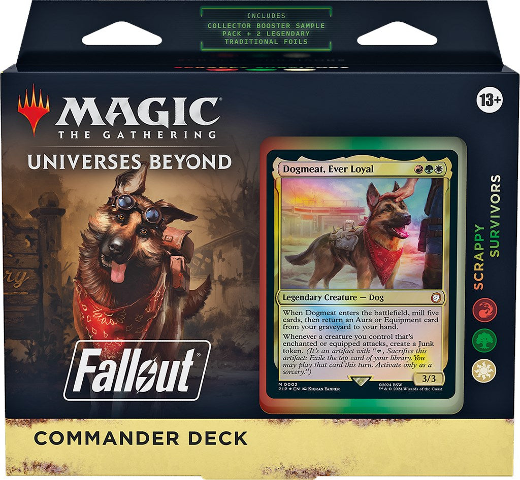 Fallout: Out of the Vault - Scrappy Survivors Commander Deck | Jomio and Rueliete's Cards and Comics