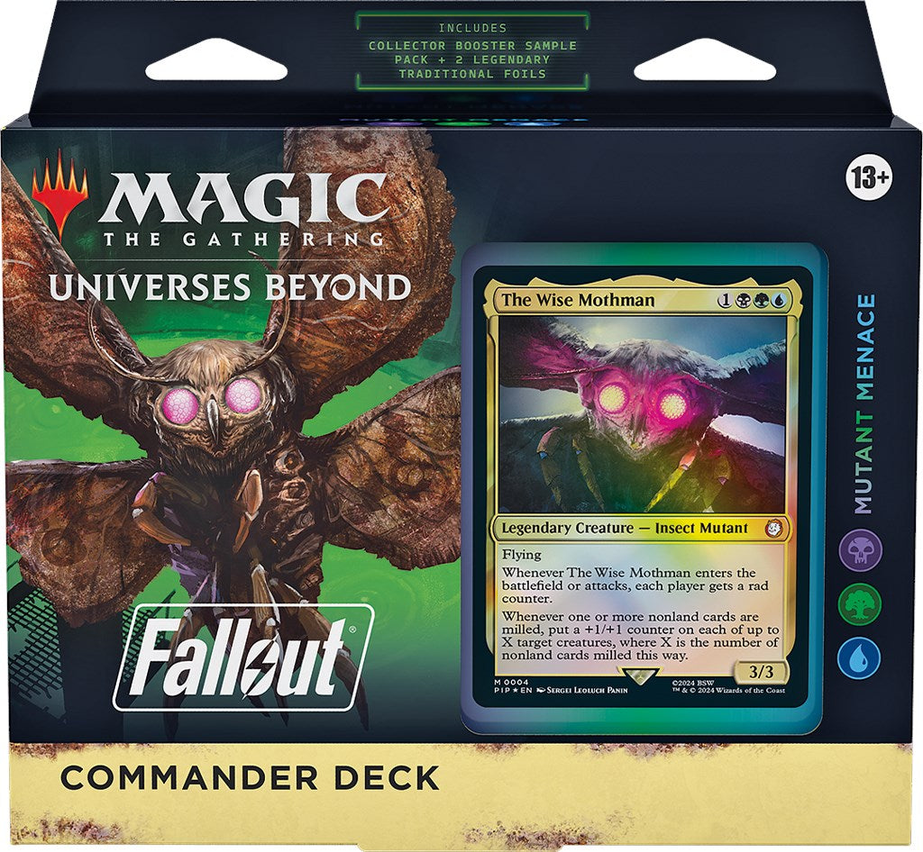 Fallout: Out of the Vault - Mutant Menace Commander Deck | Jomio and Rueliete's Cards and Comics