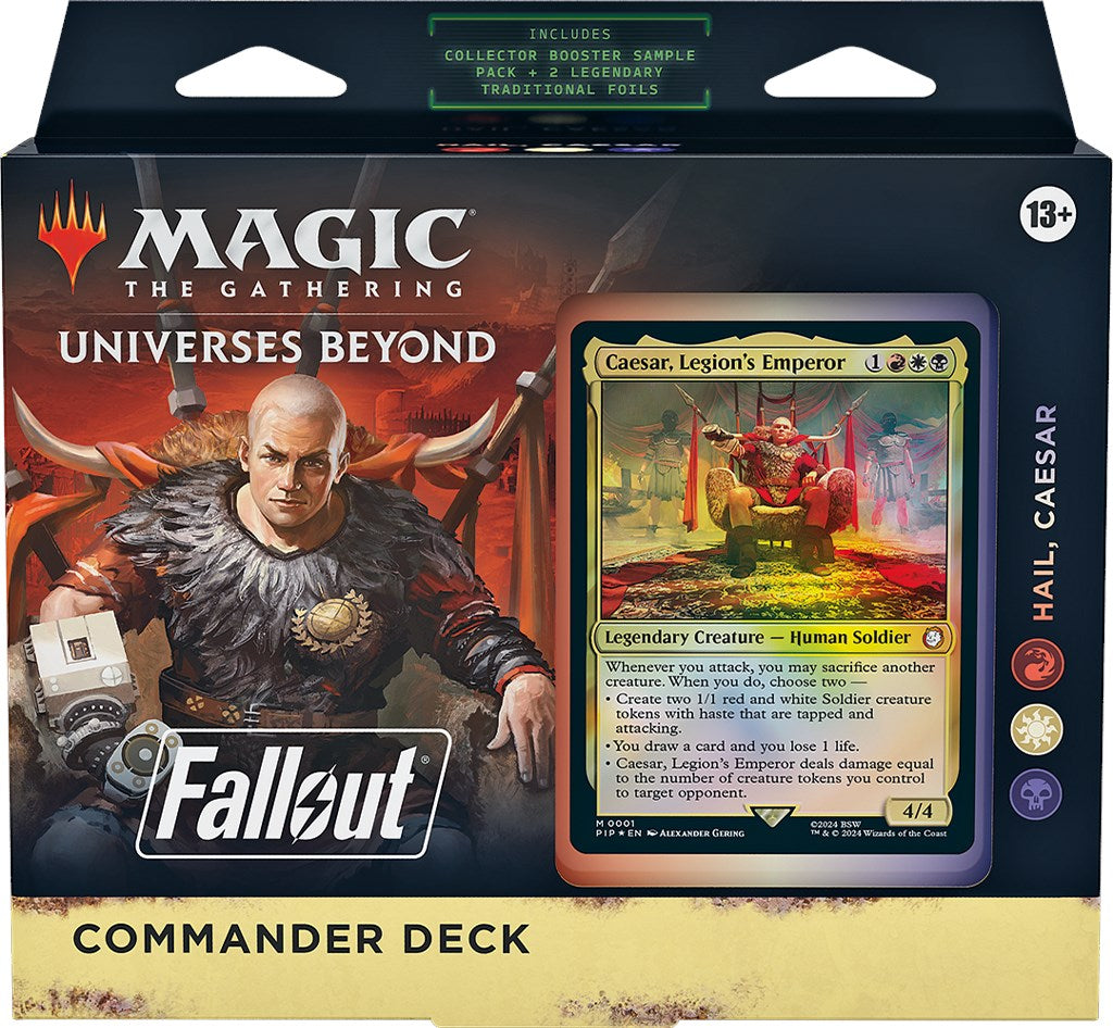 Fallout: Out of the Vault - Hail, Caesar Commander Deck | Jomio and Rueliete's Cards and Comics