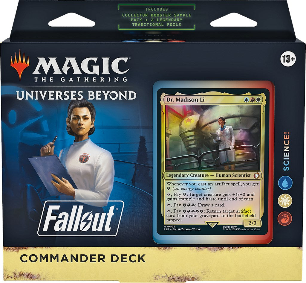 Fallout: Out of the Vault - Science! Commander Deck | Jomio and Rueliete's Cards and Comics