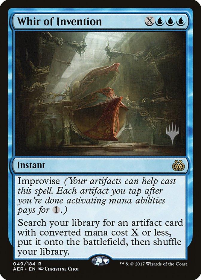 Whir of Invention [Aether Revolt Promos] | Jomio and Rueliete's Cards and Comics