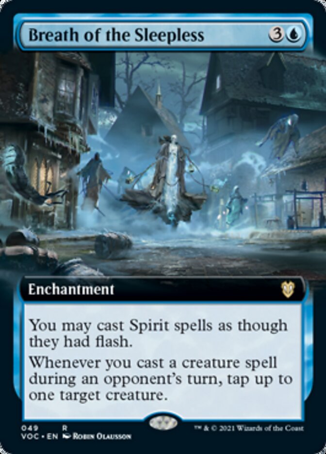 Breath of the Sleepless (Extended Art) [Innistrad: Crimson Vow Commander] | Jomio and Rueliete's Cards and Comics