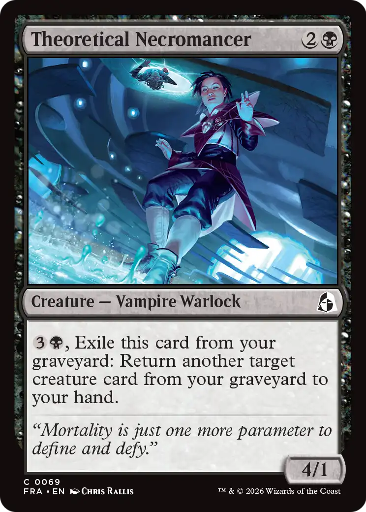 Theoretical Necromancer [Reality Fracture] | Jomio and Rueliete's Cards and Comics