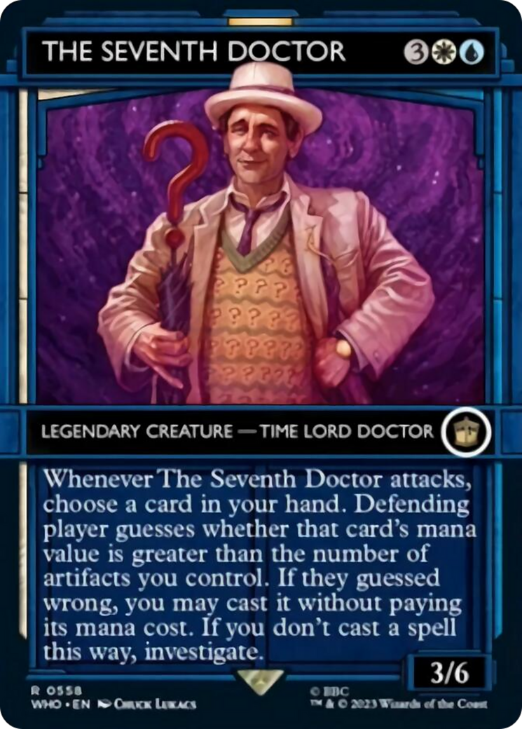 The Seventh Doctor (Showcase) [Doctor Who] | Jomio and Rueliete's Cards and Comics