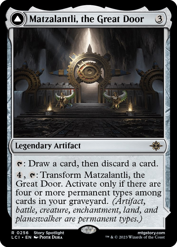 Matzalantli, the Great Door // The Core [The Lost Caverns of Ixalan] | Jomio and Rueliete's Cards and Comics