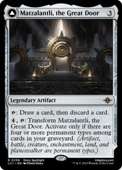 Matzalantli, the Great Door // The Core [The Lost Caverns of Ixalan] | Jomio and Rueliete's Cards and Comics