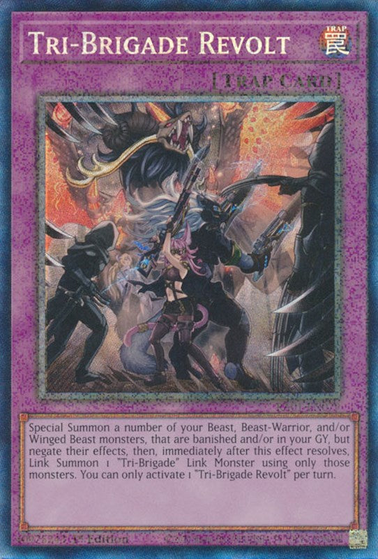 Tri-Brigade Revolt [RA01-EN079] Prismatic Collector's Rare | Jomio and Rueliete's Cards and Comics