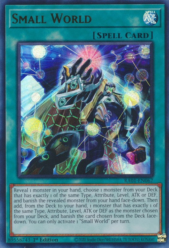 Small World [RA01-EN067] Ultra Rare | Jomio and Rueliete's Cards and Comics