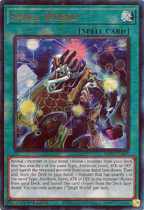 Small World [RA01-EN067] Prismatic Ultimate Rare | Jomio and Rueliete's Cards and Comics